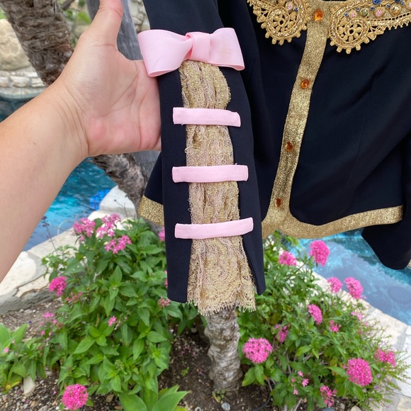 Hand Sawn beautiful Fancy Jacket with beads - Picture 2 of 7